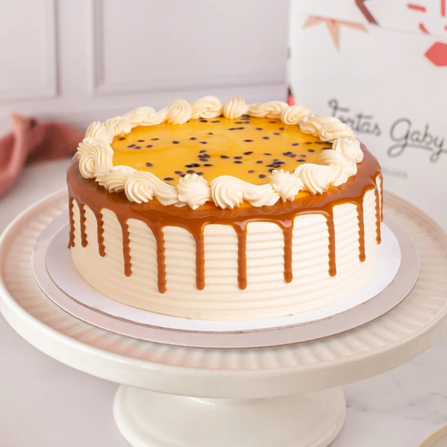 [020010010010008] TORTA DE MARACUYA (MEDIANO (12 porciones))