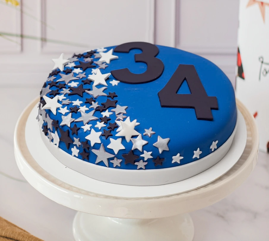TORTA CASCADA DE ESTRELLAS