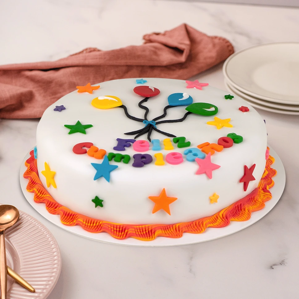 TORTA FIESTA DE GLOBOS