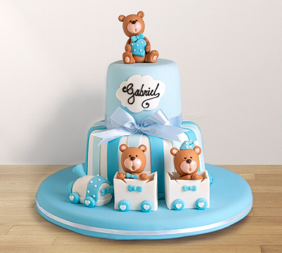 TORTA TEDDY CELESTE
