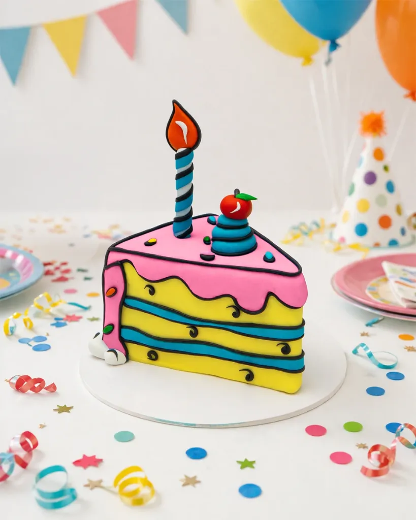 TORTA MINI CARTOON ROSA