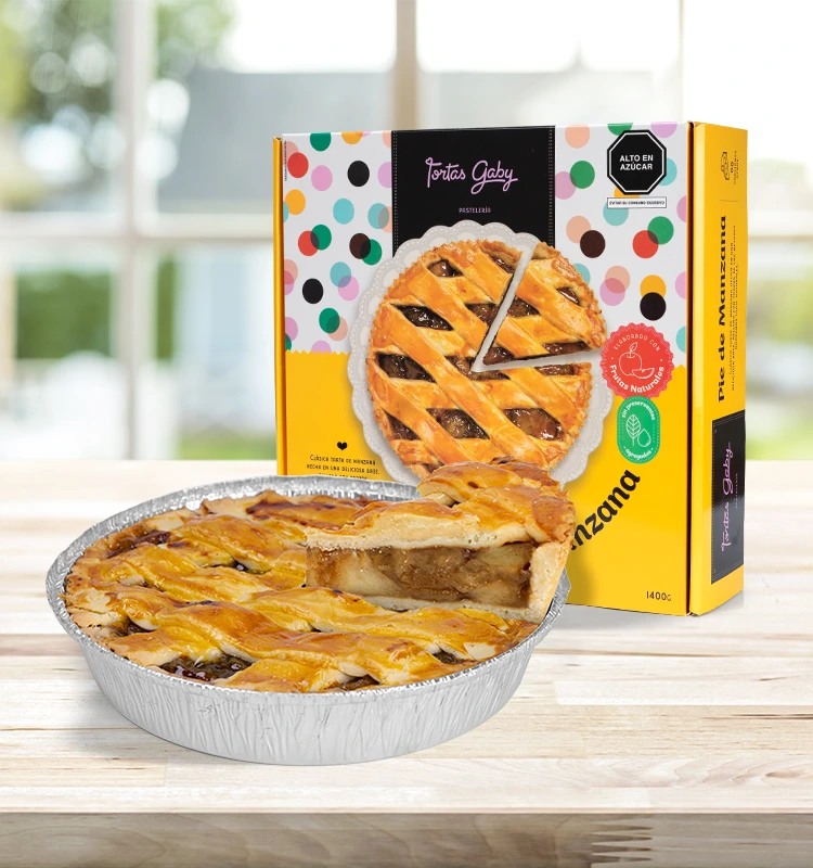 [020030030010011] PYE DE MANZANA CONGELADO (MEDIANO (12 porciones))