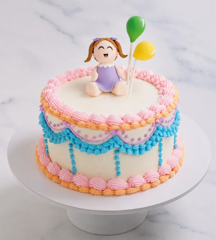 NIÑA CON GLOBOS