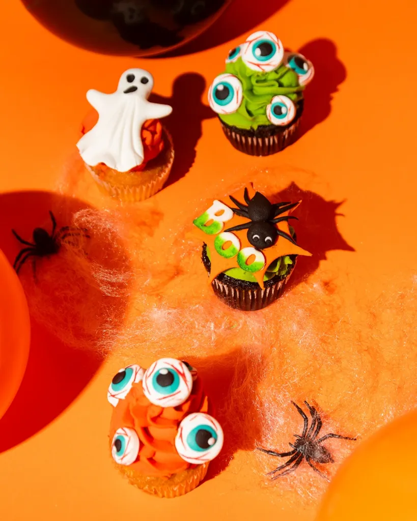 [020020020030064] CUPCAKES X 4 HALLOWEEN